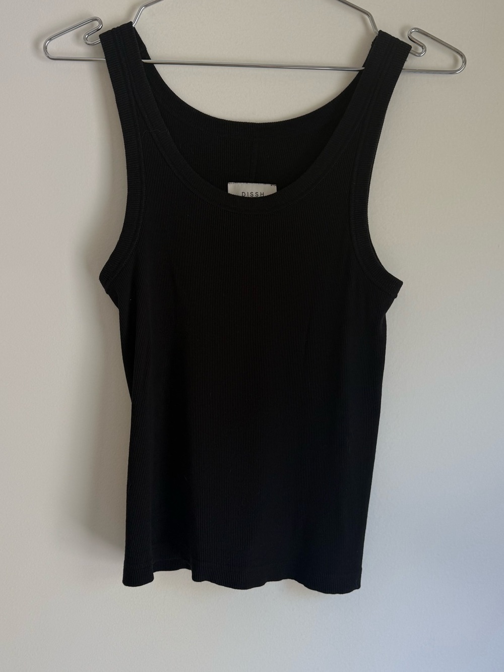 DISSH Black Tank Top Medium